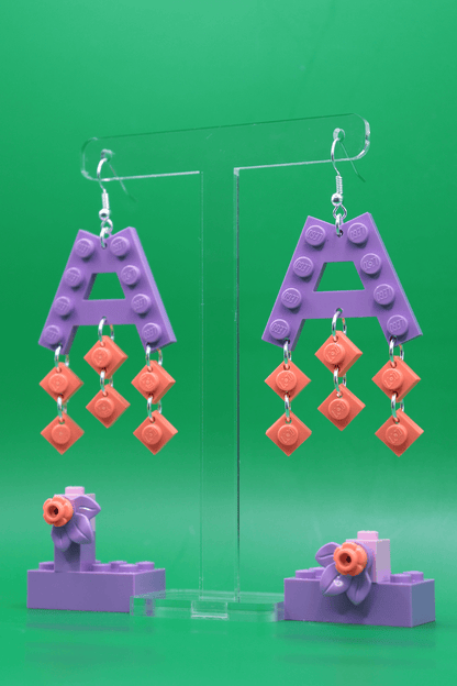 Funky Lego Earrings | Lego Brick Earrings | Block Your Ears